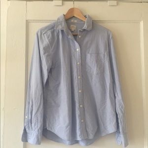 Light Blue J. Crew oxford button down